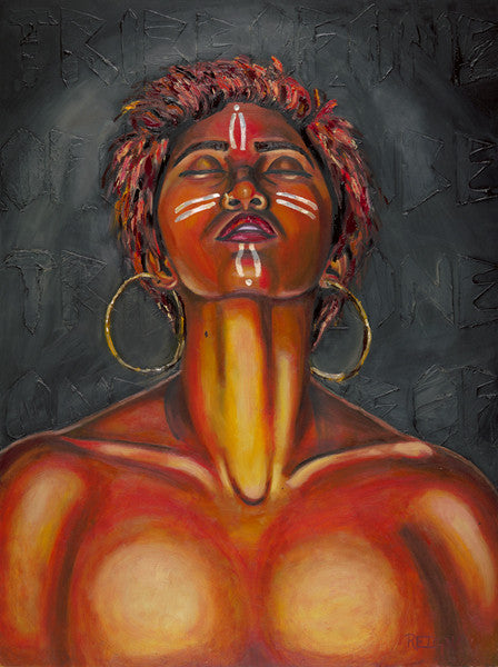 Tribe of One - Warrior Woman Julie - Print