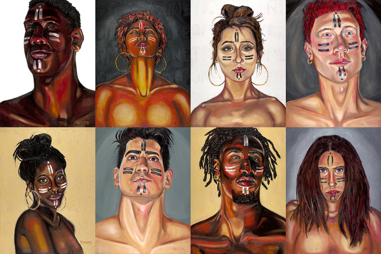 Tribe of One - Compilation - Canvas Print